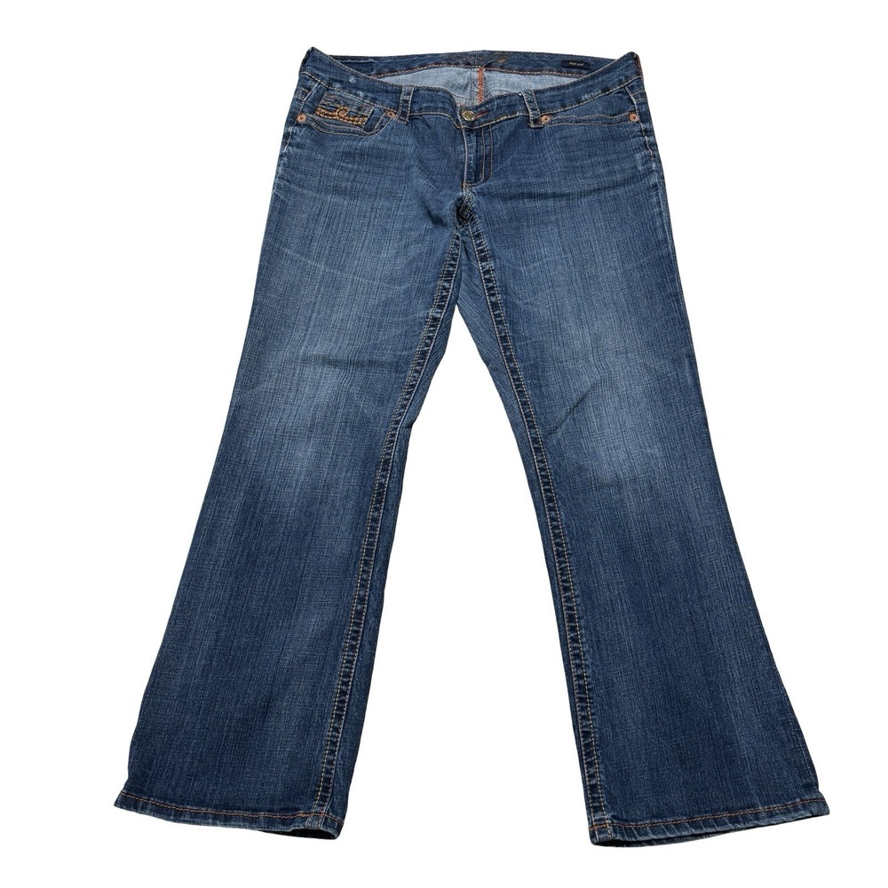 Seven7 Women's Bootcut Luxe Jeans Stretch Cotton Size 18 - 40 x 31